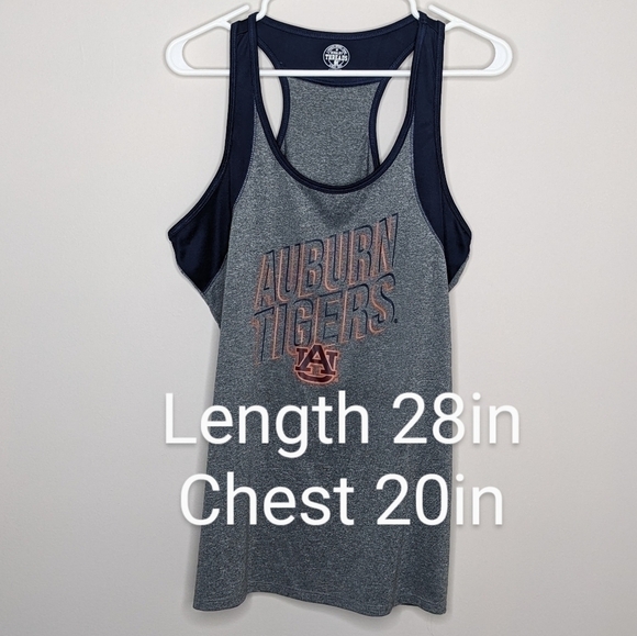 Rivalry Threads Auburn University Tigers Sleeveless Shirt Tank Top XL 16/18 - Picture 4 of 7